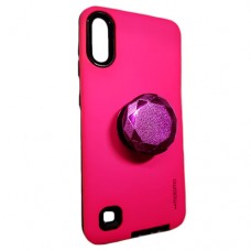 Capa para Samsung Galaxy M10 - Motomo Lisa com Popsocket Pink